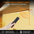 Control,2 Pack Dimmable Closet Counter 20CM) Under Cabinet Lights Remote Magnetic Lights,USB Rechargeable Wireless LED