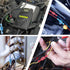 50PCS Nylon Spade Quick Disconnect Connectors Kit 22-10 AWG Male and Female Electrical Wire Crimp Terminals