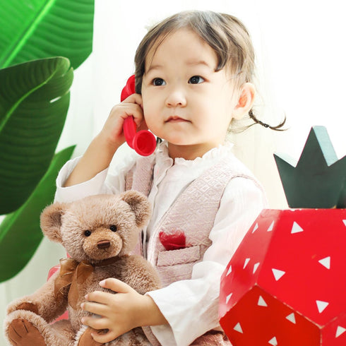 8Pcs Abaodam Colorful Whisper Phones Toy Phone Receivers for Kids Early Childhood Education Speech Development Creative