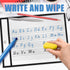 8.5x11, 50 Pack 8.5 11 Heavy Duty Dry Erase Pockets Plastic Paper Sleeves Job Ticket Holder Clear Sheet Protectors x
