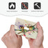 HTSAHKV 3 5 Inch Watercolor Birds Flower Wall Plate Light Switch Cover Single Gang Outlet Faceplate Print Plate Cover X