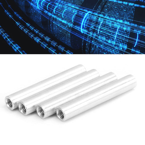 4PCS Aluminum Standoff Screw Nut Round Female Screw 38mm Threaded Pillar for Various Robotics Connection