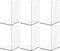 SUOXING 6 PCS Clear Acrylic Book Ends for Shelves Decorative,Invisible Book Stopper