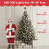 100 Count 20 PREXTEX Clear Christmas Lights - ft Ultra Bright String Lights with Green Wire for Indoor and Outdoor Use
