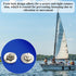 20 Sets Marine Grade Twist Lock Fasteners, Stainless Steel Plated Rotating Button Fasteners for Boats
