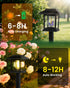Albelt 2 Pack Solar Pathyway Lights Outdoor, Waterproof Solar Garden Lights with Auto On/Off, Landscape Lighting