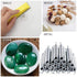 Mini Sander for Small Projects with 240 Grit Hook and Loop Sandpaper, Precision Woodworking Tool Kit