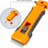 Razor Blade Scraper Tool with 15 Extra Blades - Glass Top Stove & Oven Door Scraper for Cleaning Paint