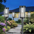 EXCMARK 12 Pack 12) Outdoor Solar Lights Waterproof for Yard Garden Walkway Pathway Lawn Decorative Contemporary