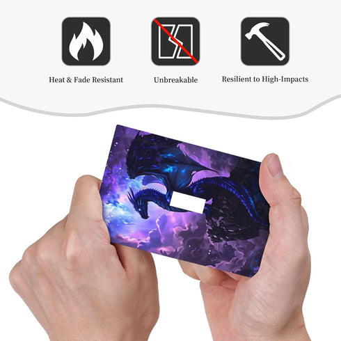 HTSAHKV 3 5 Inch Cosmic Dragon Wall Plate Light Switch Cover Single Gang Outlet Faceplate Print Plate Cover X