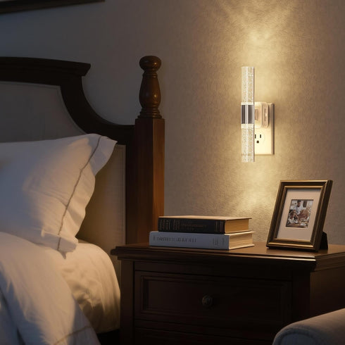 3000K 2 Pack DORESshop LED Night Light, Rotating Night Lights Plug into Wall with Auto Light Sensor Nightlight