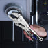 5-Piece Set, 5"/7"/10" 6.5"/9.5" WORKPRO Locking Pliers Curved Jaw & Long Nose, CR-MO Steel Construction