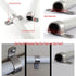 4 Inch Pipe Strap, 304 Stainless Steel Heavy Duty Strap Clamp for Tube Pipe or Wire Cord Installation (5pcs)