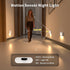 3 Dimmable Stairs,Hallway,Closet,Cabinet,Bedroom,White WOBSION Rechargeable Wireless Motion Sensor Stair Lights