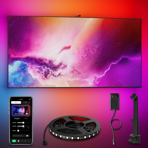 DeckTok LED TV Backlight 11.5ft - TV Lights that Change with Screen