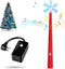 Irveneus Magic Light Wand, Wireless Remote Control Outlet for Christmas String Lights and