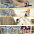 KURUI 700PCs Assortment Kit Small Nails for Hanging Pictures & 8oz Mini Hammer, 280 Wall & Finishing Nails