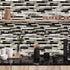 Livebor Peel and Stick Wallpaper Kitchen Backsplash Wallpaper 17.7inch x 118.1inch Tile Contact Paper Kitchen Wallpaper Peel and Stick Bathroom Wallpaper Waterproof Countertop Wallpaper for Kitchen by Livebor