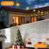 FUANXIEI 33FT G40 10M Bulbs 3 Dimmable Solar Lights Outdoor Waterproof: Shatterproof Patio Lights - Solar Powered