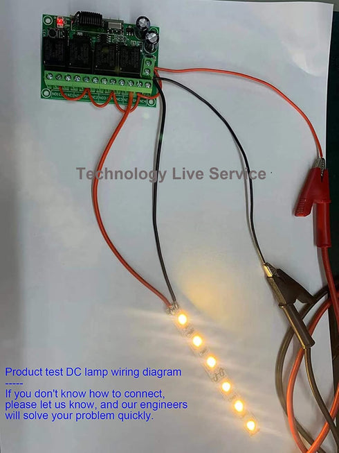 12V 4 433Mhz 10A EV1527 Channels Wireless Remote Control Switch with Industrial watterproof Transmitter Relay Module