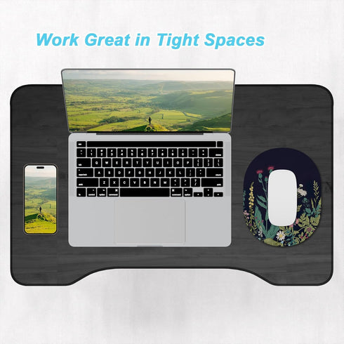 Rimilak Small Mouse Pad, 6 x 8 Inch Waterproof Compact Mini Mouse Mat for Laptop Computer Wireless Mouse, Midnight
