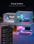 S1 16.4ft 2.4G Lepro AI LED Strip Lights for Bedroom - Smart RGB Light Strips with IC and Rainbow Chasing Effects