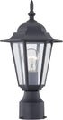 WISBEAM Outdoor Post Light, Pole Lantern, E26 Base 60W Max, Aluminum Housing