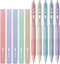 Mr. Pen Aesthetic Highlighters and Gel Pens, 10 Pack, Pastel Colors, No Bleed for Bible Study