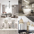 E12 Bulbs, 40W Dimmable Bulbs 4000k G16.5 4W E12 g50 Bulb 6Pack LEOOLS Frosted LED Candelabra Chandelier Light Daylight