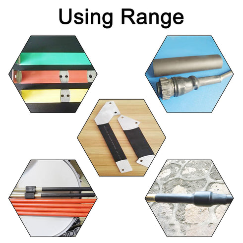 100mm ID Yellow Heat Shrink Tubing, Shrinkable Tube 1M (3.3Ft), 1pcs for Electrical Insulation
