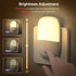 Aerkersun Dimmable (1 Pack) Night Light Plug in with On/Off Switch, Auto Dusk to Dawn Sensor LED Nightlights