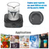 Magnetic Stirrer 3000rpm, Mini Magnetic Mixer Stir Plate with Stir Bar, Max Stirring Capacity 3000mL, Lab Stirrers