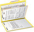 Smead Classification File Folder, 1 Divider, 2" Expansion, Letter Size, Yellow, 10 per Box (13704)