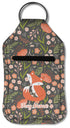 Customizable Foxy Mama Hand Sanitizer Keychain Holder