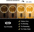 Bulb Bulb 40 Dimmable E26 Bulb 4W 1800K Sunaiony Decorative Light Unique Globe Watt Equivalent, Spiral Filament Large