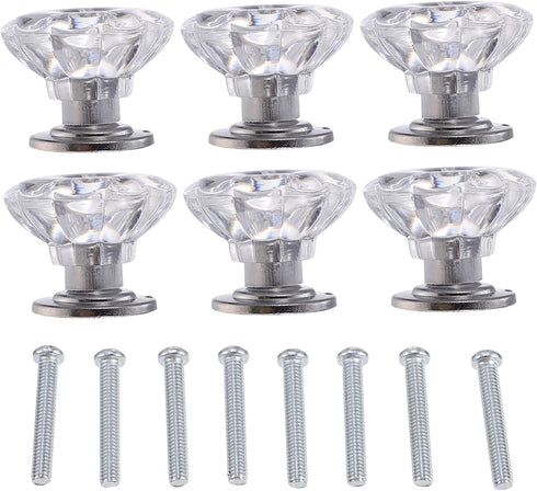 6pcs Mini Handle Knobs for Bedside Cabinets Pulls for Installation for Dressers
