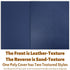 Binditek 100 Pack 16 Mil Leather-Textured Heavyduty Polycovers, Letter Size, Plastic Binding Presentation Covers, 8-1/2