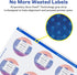 Avery Durable Waterproof Round Labels - Sure Feed Technology, Print-to-The-Edge, 1.5" Diameter, 100 Total, Oil and
