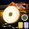 Camping String Lights, Quick Storage 32.8FT Rechargeable Tent Lights String with 8