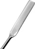 EISCO 6PK Lab Spatula Spoon, 9" - Polished Stainless Steel, One 0.35" Flat End, One 0.75" Scoop End