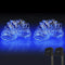 Solar String Lights 2PACK, 33ft 100 LED Blue Copper Wire Fairy Lights, Waterproof for Indoor/Outdoor Use
