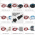 BTF-LIGHTING 5 pcs/Pack 20AWG 3 Pin JST SM Male Female Plug LED Connector, 6.56ft(2m) Extension Cable for WS2812B