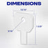 Knupp Co. ES4, ES6, ES8 Universal Dispenser Key for Purell & GOJO Replacement Key for Hand Sanitizer and Soap