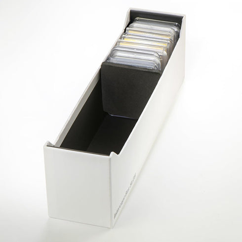 Lighthouse - Storage Box SL 25 for 25 Coin Slabs Including PCGS, NGC, ANACS with INTERCEPT TECHNOLOGY Corrosion Protection (12 1/2" x 3" x 3 3/4") by Lighthouse