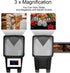 Rybozen 35mm 3X 35mm Negatives(4AA Slide Viewer, Magnification and Desk Top LED Lighted Illuminated Viewing and Battery
