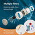 1080 Swivel Faucet Aerator - Universal Robotic Arm Kitchen Bathroom Sink Aerator with Two Water Outlet Modes