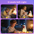 AVEKI Goose Reading Light, Soft Squishy Silicone Duck Night Light for Kids Baby Toddler, Rechargeable LED Touch Lamp