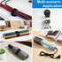 50 XANGNIER Pair Cable Management Under Desk,Adjustable Hook and Loop Cable Ties,Self Adhesive Cord Organizer,Reusable