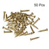 uxcell Small Tiny Brass Nails, 1.5x10mm for DIY Decorative Pictures, 50pcs
