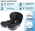 Generic Orthopedic Memory Foam Car Seat Pad for Soft Support, Office Chair Seat Cushion